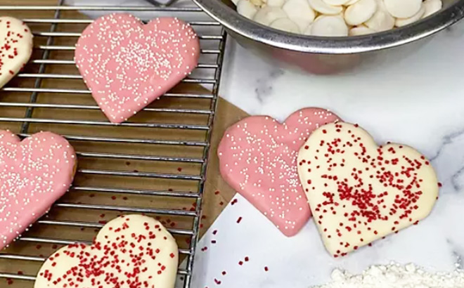 Heart Shaped Cookies 15-Count for $10