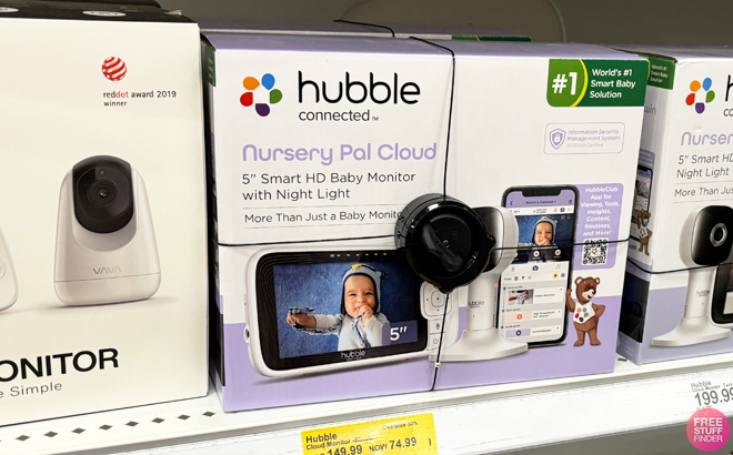Hubble Nursery Pal Cloud 5 Smart HD Baby Monitor