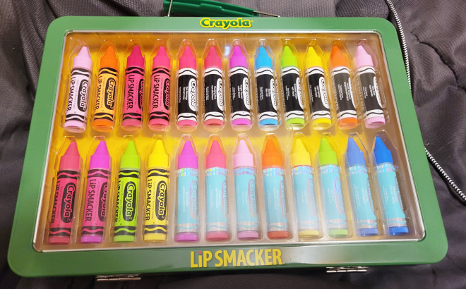 Lip Smacker Crayola 24-Count Lip Balm $14