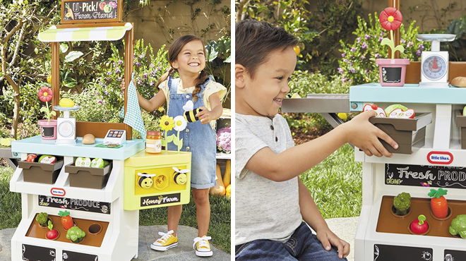 Little Tikes 3 in 1 Garden Table Market Little Tikes 3 in 1 Garden Table Market