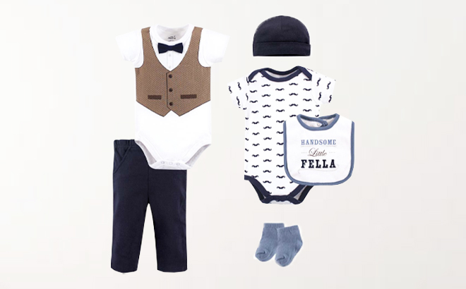 Little Treasure Handsome Fella Six Piece Set Little Treasure Handsome Fella Six Piece Set