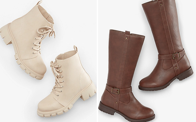 Maurices Girls Combat Lug Sole Boots
