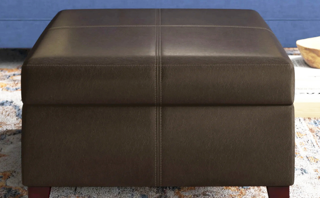 Mccullar Storage Ottoman Espresso
