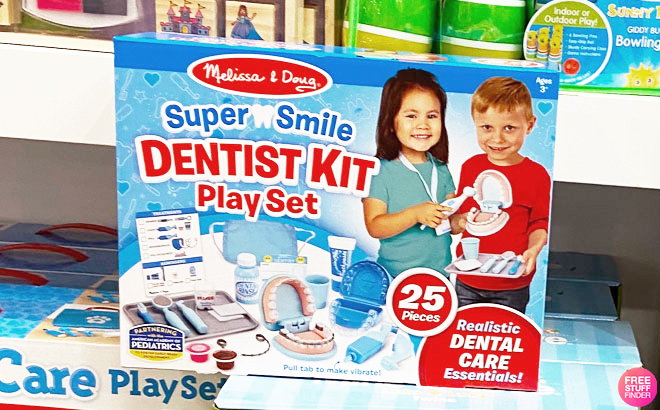 Melissa & Doug Dentist Pretend Playset $19