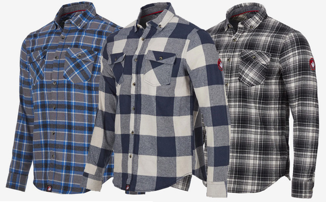Mens Unlined Flannel