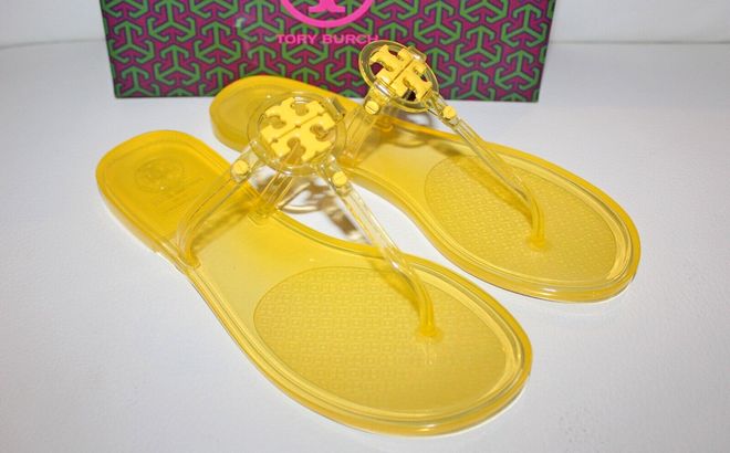 Tory Burch Jelly Slides $68 Shipped
