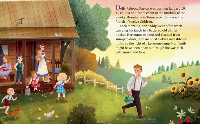 My Little Golden Book About Dolly Parton 1