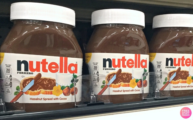 Nutella Jar & Go Snack Pack Bundle $10