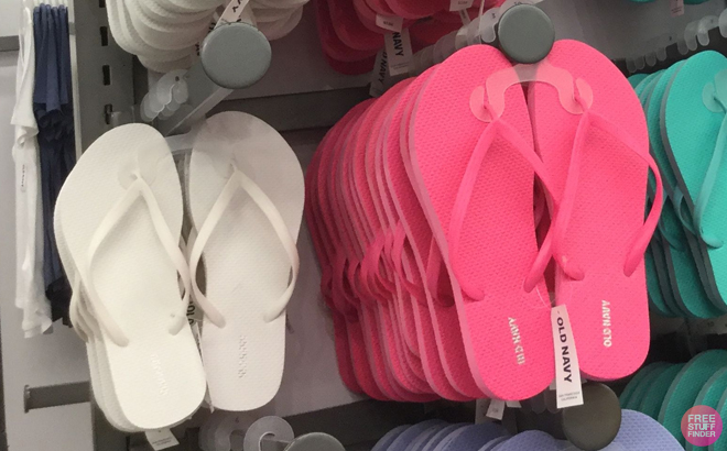Old Navy Womens Flip Flops Partially Plant Based2