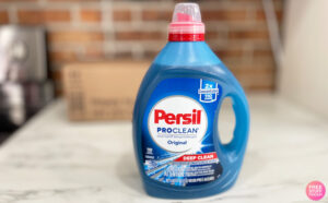 Persil ProClean Liquid Laundry Detergent 110 loads on Countertop