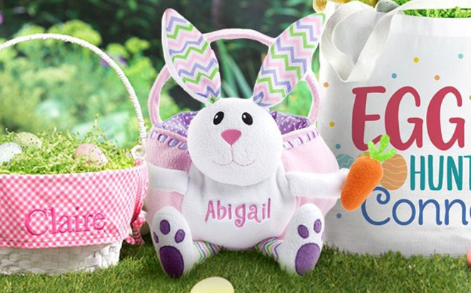 Personalized Easter Baskets $14.99