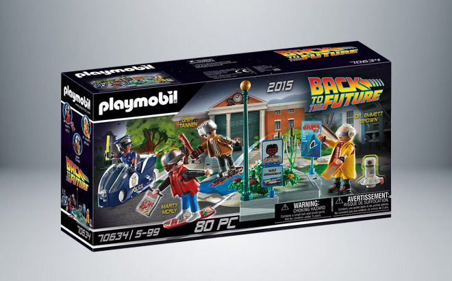 Playmobil Back To The Future Set $22