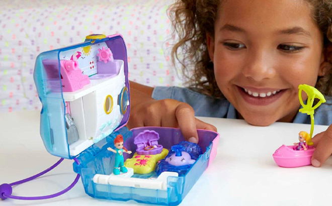 Polly Pocket Cruise Ship Compact Set