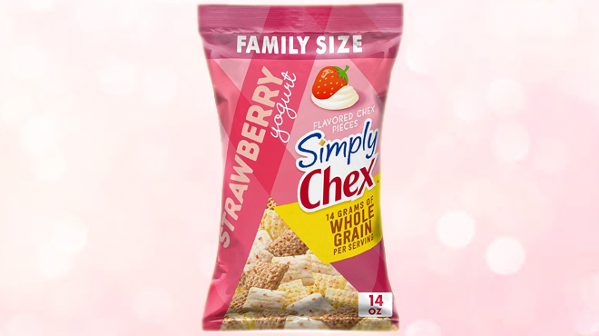 Simply Chex Strawberry Yogurt Snack Mix