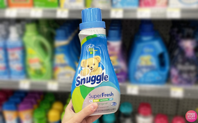 Snuggle Plus Super Fresh Liquid Fabric Softener 1