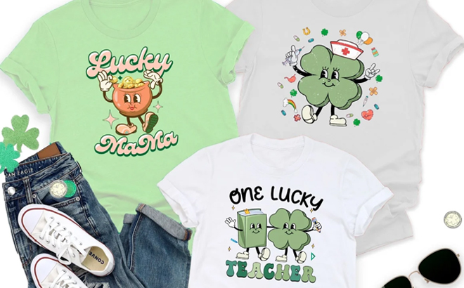St. Patrick's Day Tees $9.99