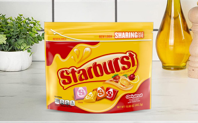 Starburst Original Fruit Chews Candy 15 6 Ounce Pouch