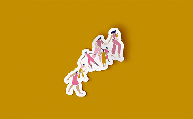 Strong Women Stick Together Sticker 1