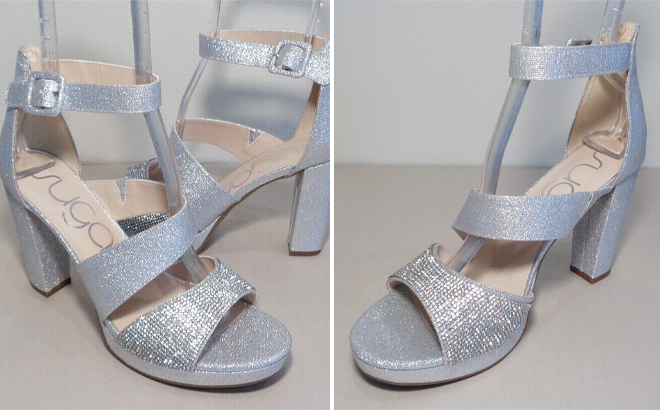 Sugar Phonic Block Heel Platform Sandals