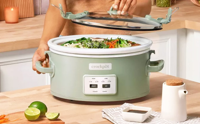 Crock Pot 6-Quart Slow Cooker $34