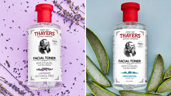 Thayers Witch Hazel Facial Toners
