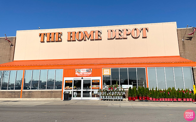 Home Depot Store Front and Sign