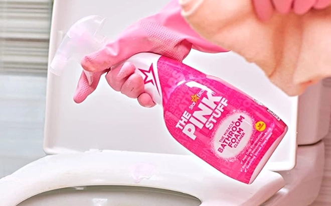 The Pink Stuff The Miracle Bathroom Foam Cleaner
