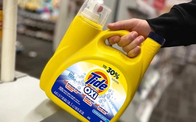 Tide simply oxi detergent 96 loads