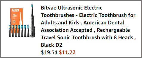 Toothbrush Toothbrush sum