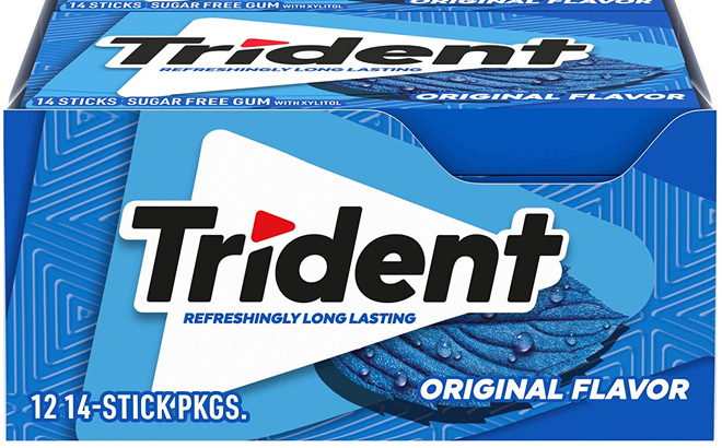 Trident Sugar-Free Gum 12-Pack