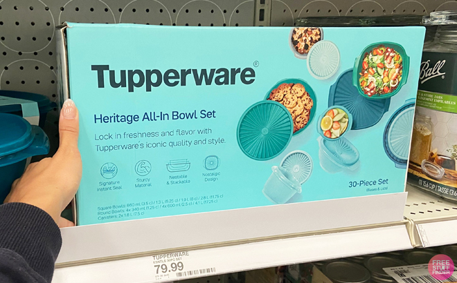 Tupperware Heritage - 11.75C Bowl - Mysterious Green