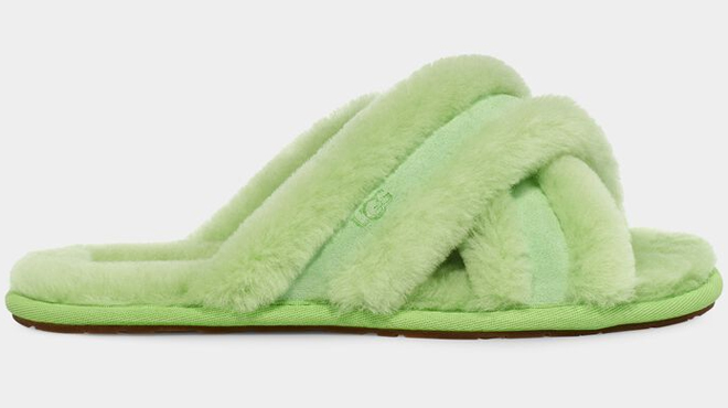 UGG Scuffita Slippers in Parakeet Green