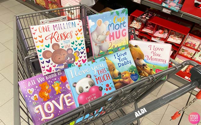 Valentine’s Day Books and Cards at Aldi!