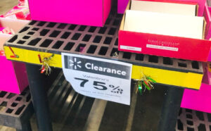 Valentines Day Clearance Sign
