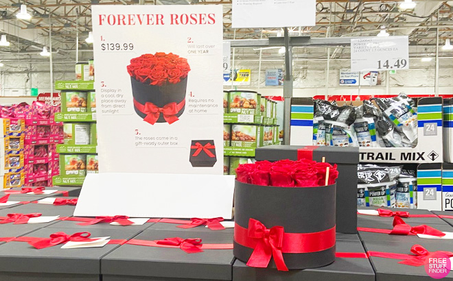 Valentine’s Day Forever Roses at Costco!