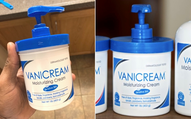 Vanicream Moisturizing Skin Cream with Pump Dispenser 1