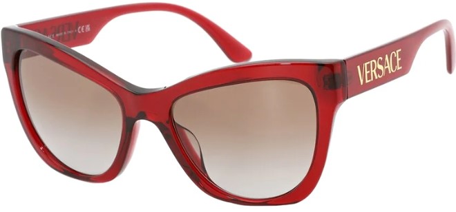 Versace Women's VE4417U Red Sunglasses - 1 Versace Womens VE4417U Red Sunglasses 1