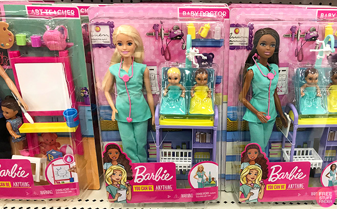 Barbie Baby Doctor Playset $12.49