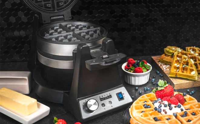 Bella Pro Rotating Waffle Maker $34 Shipped