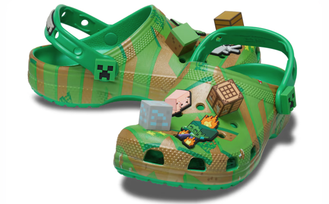 Crocs x Minecraft Collection Available Now