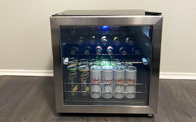 Insignia 48-Can Beverage Cooler $169 Shipped