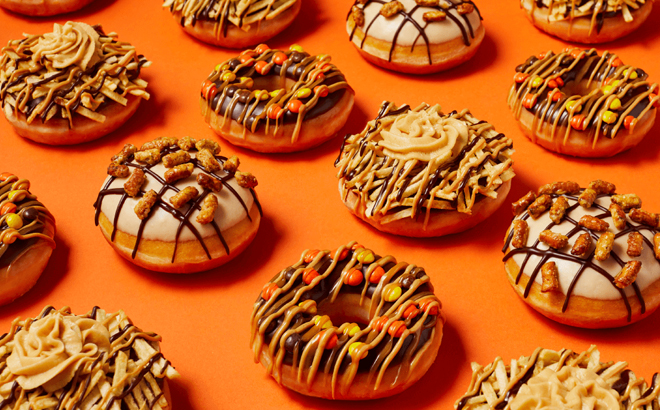 Krispy Kreme Reese’s Doughnuts Available Now!
