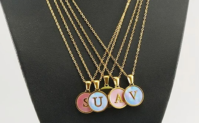 Letter Necklace $12.99 Shipped