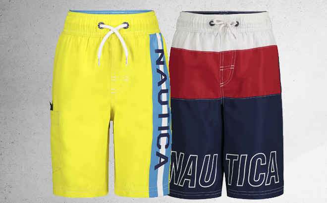Nautica Boys Swim Shorts $9.98