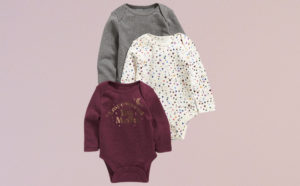 Old Navy 3-Pack Baby Bodysuits $3.97