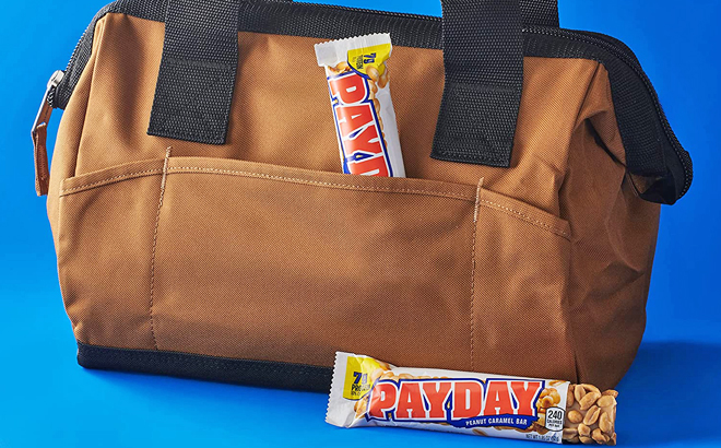 Payday Peanut Caramel Candy Bar in a Bag