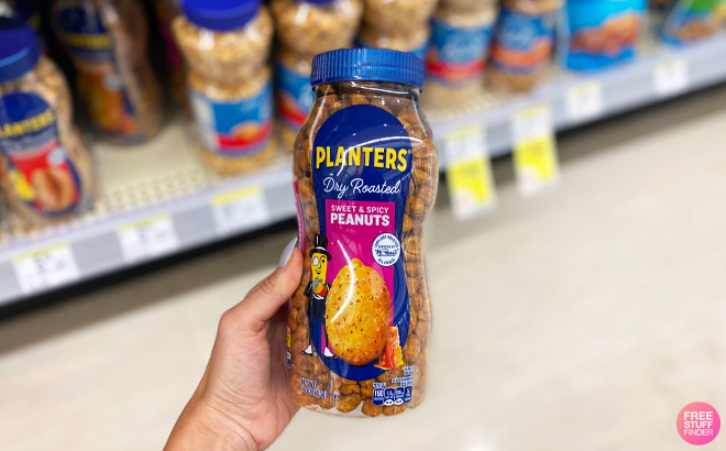 Planters 16-Ounce Roasted Peanuts $2