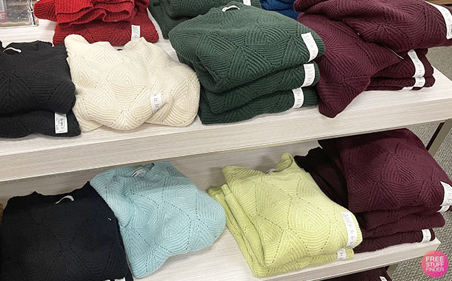 Women’s Sweaters Just $7.50