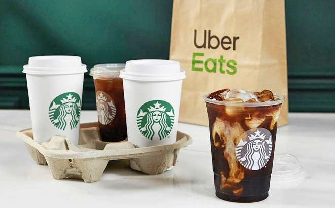50% Off Starbucks via Uber Eats!