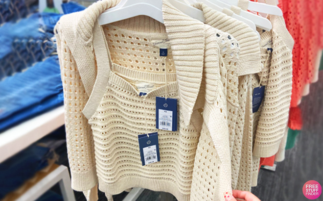 Women's Sweater Tank Top Set at Target store